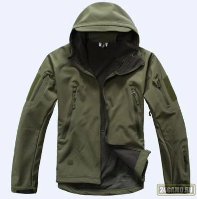 Лот: 13014591. Фото: 1. Куртка SoftShell акулья кожа... Верхняя одежда