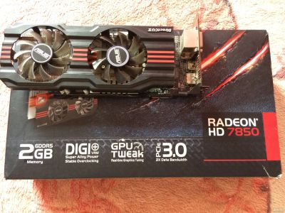 Лот: 13364141. Фото: 1. Видеокарта Radeon HD7850 2gb. Видеокарты