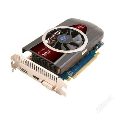 Лот: 1598850. Фото: 1. Видеокарта Sapphire HD6770 1024MB... Видеокарты