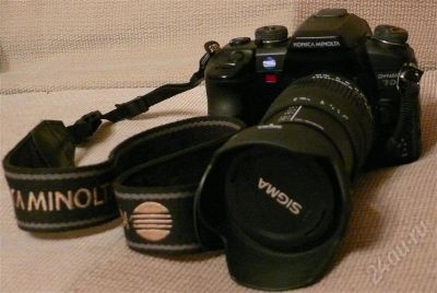 Лот: 306195. Фото: 1. Фотоаппарат Konica Minolta 7D. Цифровые зеркальные