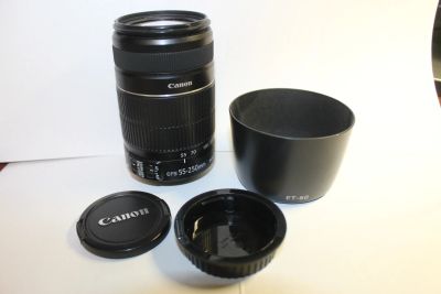 Лот: 15653842. Фото: 1. Canon EF-S 55-250 1:4-5.6 IS II. Объективы