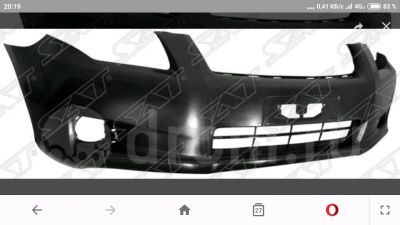 Лот: 12886129. Фото: 1. Бампер передний Toyota Corolla... Кузов