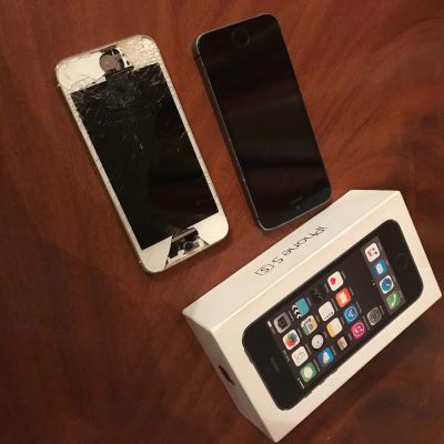 Лот: 17140442. Фото: 1. iPhone 5s. Дисплеи, дисплейные модули, тачскрины