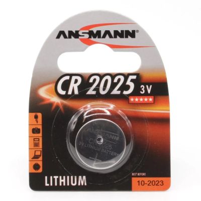 Лот: 22979265. Фото: 1. CR2025 Ansmann BL1 04113. Батарейки, аккумуляторы, элементы питания