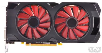 Лот: 18522275. Фото: 1. Видеокарта rx570 4gb XFX. Видеокарты