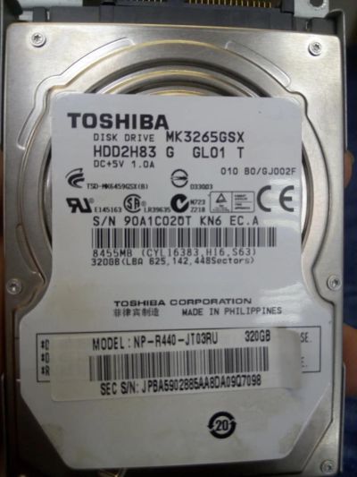 Лот: 9890518. Фото: 1. Куплю жесткий диск под донор Toshiba... Жёсткие диски (HDD)