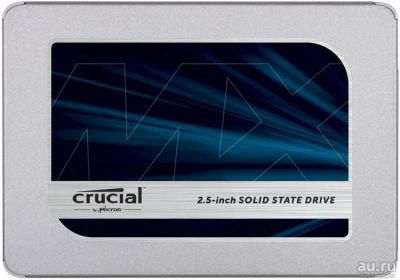 Лот: 17846632. Фото: 1. SSD SATA 250Gb 2.5" Crucial MX500... SSD-накопители