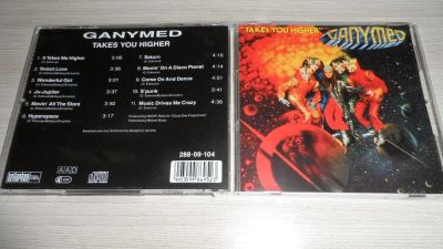 Лот: 9863238. Фото: 1. Ganymed "Takes You Higher" (CD... Аудиозаписи