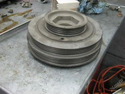 Лот: 346253. Фото: 1. шкив коленвала HONDA D15B (посадка... Двигатель и элементы двигателя