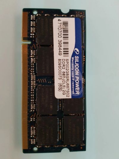 Лот: 10923876. Фото: 1. DDR2 SO-DIMM Silicon Power 2Gb... Оперативная память