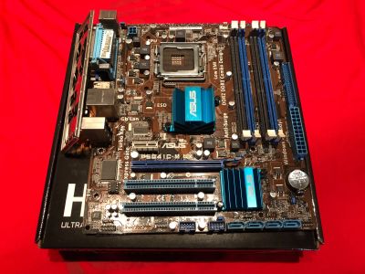 Лот: 18447707. Фото: 1. Материнская плата Asus 775 g41. Материнские платы