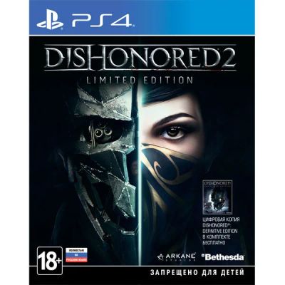 Лот: 11674222. Фото: 1. Dishonored 2 PS 4. Игры для консолей