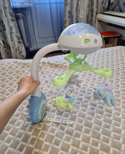 Лот: 17587725. Фото: 1. Мобиль на кроватку fisher price. Музыкальные