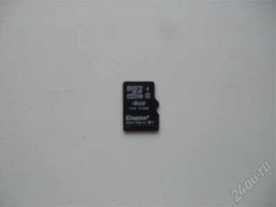 Лот: 726079. Фото: 1. Микро-SD HC 4Gb Class4 Kingston. USB-флеш карты