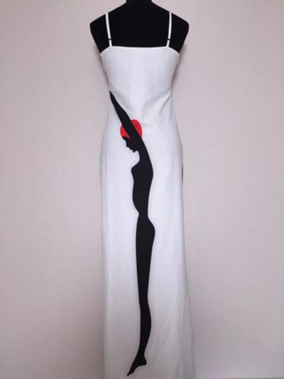 Лот: 9977799. Фото: 1. новое потрясающее белое платье-сарафан... Платья