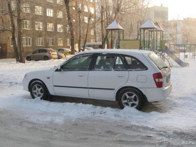 Лот: 8656957. Фото: 1. Mazda Familia S-Wagon 2001г АКПП. Автомобили