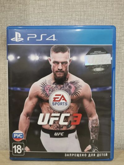 Лот: 19829767. Фото: 1. UFC 3 юфс Sony playstation 4 PS4... Игры для консолей