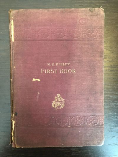 Лот: 23292262. Фото: 1. First Book. Berlitz M.D. 1909... Другое (учебники и методическая литература)