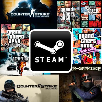 Лот: 7647066. Фото: 1. Аккаунт Steam (cs:go, gta, bf2... Аккаунты