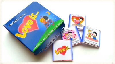Лот: 5036686. Фото: 1. Шоколад Love is... День святого... Другое (сувениры, подарки)