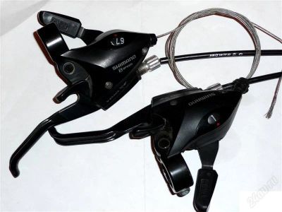 Лот: 817135. Фото: 1. Комбоманетки Shimano Acera ST-EF50... Запчасти
