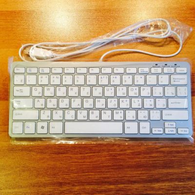 Лот: 5844682. Фото: 1. Новая клавиатура аналог Apple. Клавиатуры и мыши