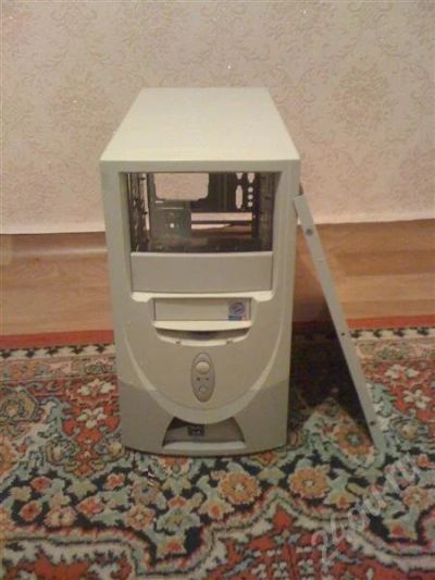Лот: 605640. Фото: 1. Корпус с вертикальным БП ATX. Корпуса, блоки питания