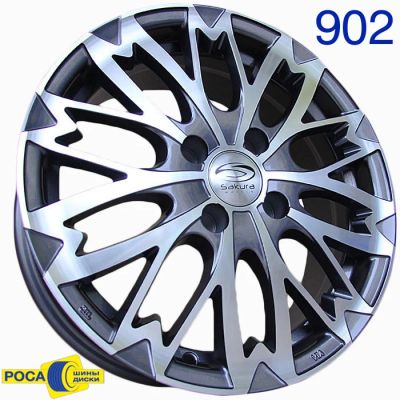 Лот: 3412394. Фото: 1. Комплект дисков Sakura Wheels... Диски