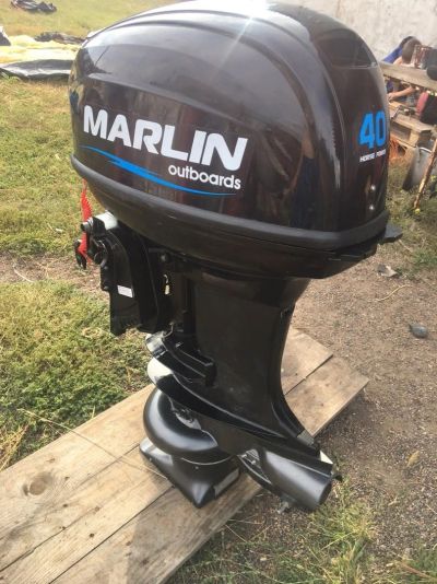 Лот: 15644436. Фото: 1. Лодочный мотор Marlin 40 Jet водомет... Лодочные моторы