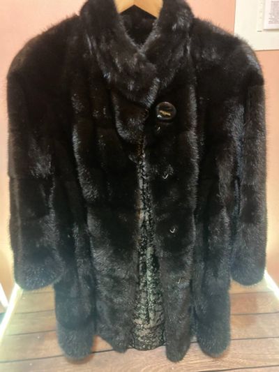 Лот: 24008242. Фото: 1. Шуба норковая Obsession Furs. Накидки, шубы