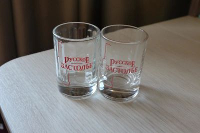 Лот: 9456664. Фото: 1. Рюмки "Русское застолье". Рюмки, стопки