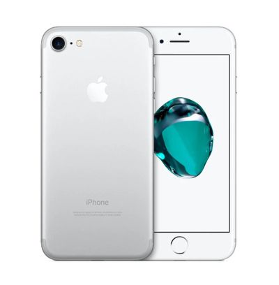 Лот: 12031368. Фото: 1. Apple IPhone 7 128 GB Silver Бесплатная... Смартфоны