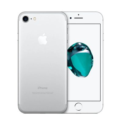 Лот: 12031311. Фото: 1. Apple IPhone 7 32 GB Silver Бесплатная... Смартфоны