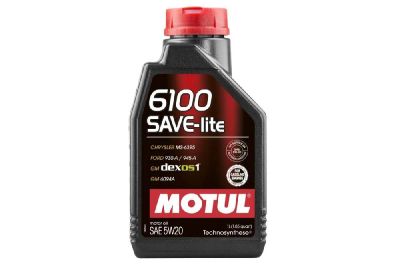 Лот: 20352708. Фото: 1. MOTUL 6100 SAVE-LITE 5W20 1л масло... Масла, жидкости