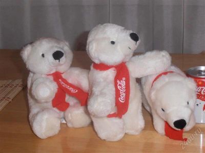 Лот: 2403660. Фото: 1. Один из мишек Coca - cola. Разное