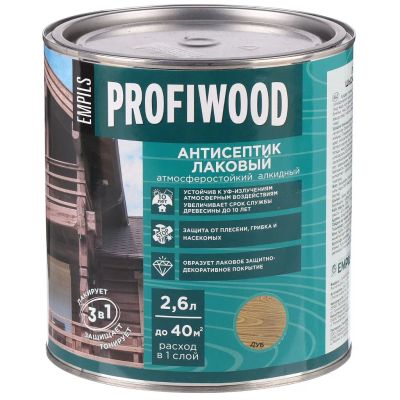 Лот: 24076958. Фото: 1. Антисептик Profiwood, для дерева... Краски, лаки, растворитель
