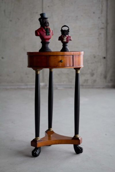 Лот: 7104730. Фото: 1. Столик для гостиной, ножки в виде... Журнальные столики