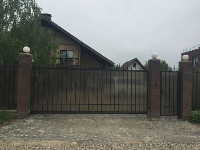 Лот: 15809305. Фото: 1. Откатные ворота из поликарбоната... Ворота, заборы, шлагбаумы