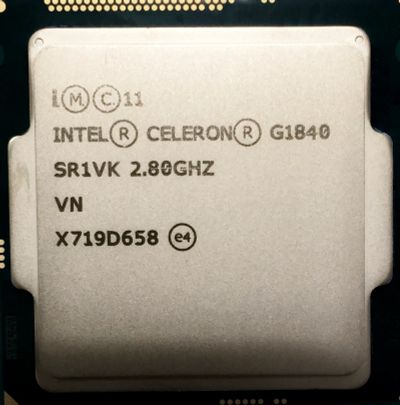 Лот: 19604700. Фото: 1. Intel Celeron G1840 (2 ядра по... Процессоры