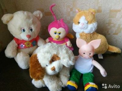 Лот: 15225703. Фото: 1. Мягкие музыкальные игрушки. Мягкие