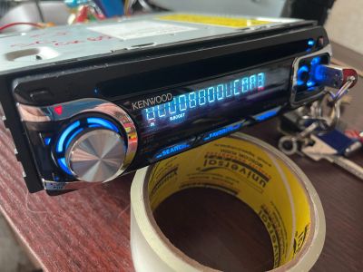 Лот: 25797054. Фото: 1. Автомагнитола Kenwood I-K50 CD... Автомагнитолы