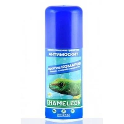 Лот: 16126521. Фото: 1. Аэрозоль Chameleon 140мл от комаров... Средства от насекомых и грызунов