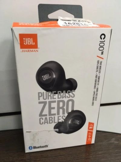 Лот: 17534063. Фото: 1. Беспроводные наушники JBL C100. Наушники, гарнитуры