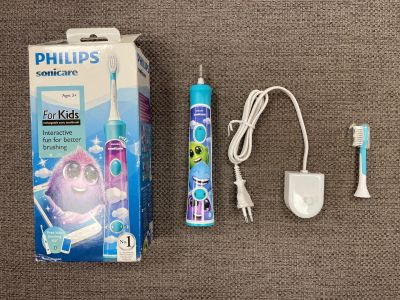 Лот: 17706497. Фото: 1. Детская зубная щетка Philips Sonicare... Электрические зубные щетки и ирригаторы