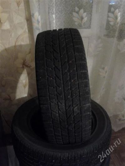 Лот: 1356802. Фото: 1. Зимняя японская резина 205*55... Шины