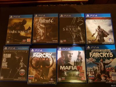 Лот: 14359748. Фото: 1. 18 дисков для ps4. Игры для консолей