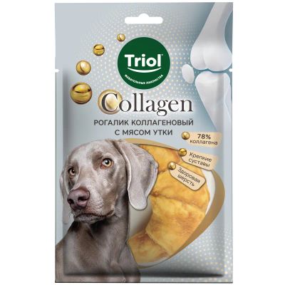 Лот: 24901828. Фото: 1. Triol Collagen лакомство для собак... Корма