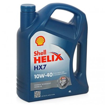 Лот: 9888770. Фото: 1. Моторное масло Shell Helix hx7... Масла, жидкости