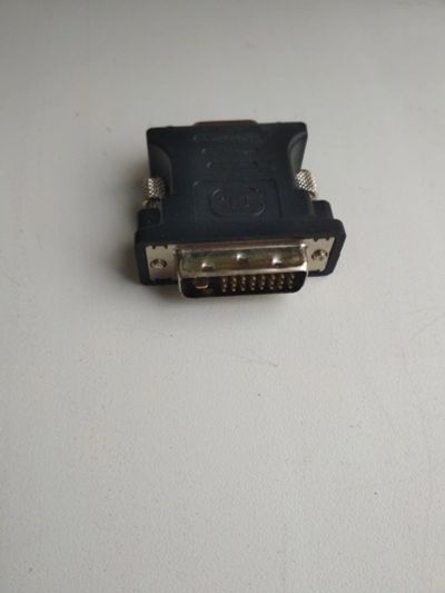 Лот: 14772665. Фото: 1. Переходник DVI-I to VGA (DVI-VGA... Шлейфы, кабели, переходники
