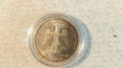 Лот: 6842161. Фото: 1. Немецкая серебрянная монета. Германия и Австрия